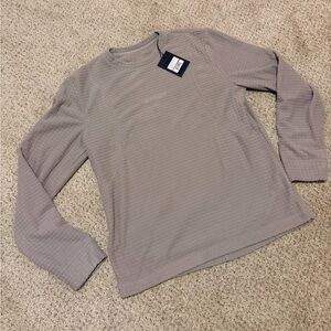 Bandit Running Brushed Waffle Long Sleeve Performance Training Running Layer